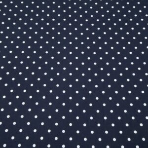 BW Punkte weiss auf nachtblau