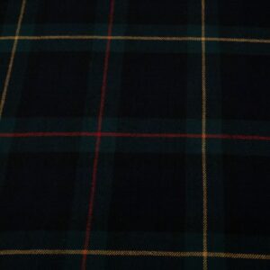 Wollköper Schottenkaro blau-grün