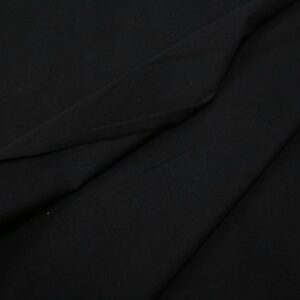 Japanischer Jersey fest schwarz