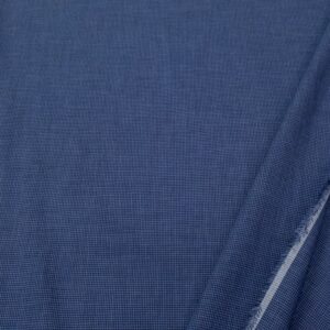 BW Batist Mini-Hahnentritt blau