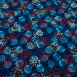 Vi-Jersey Bubbles blau