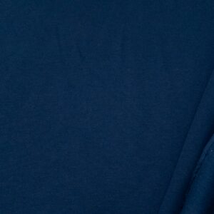 Stoff BIO Sweat gerauht Denim Blue