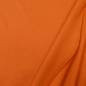 Plain Piccadilly Poplin - Brick Dust