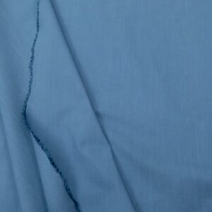 Plain Piccadilly Poplin - Blue Yarn
