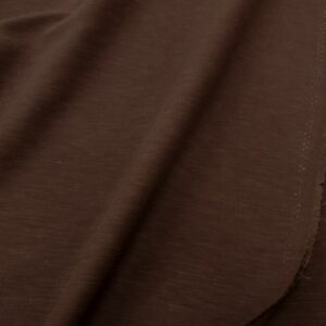 Viskose-Leinen braun