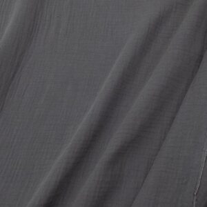 Double Gauze Bambino Stahlgrau