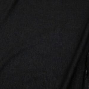 Stoff Leinen-Bambus Twill schwarz