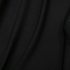 Köpergewebe Merino schwarz