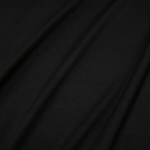 Punto Milano Köper Stretch schwer schwarz