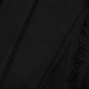 Merino Strick Rauten schwarz