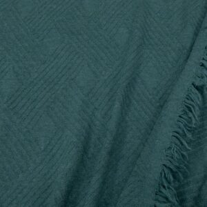 Merino Strick Rauten Grün