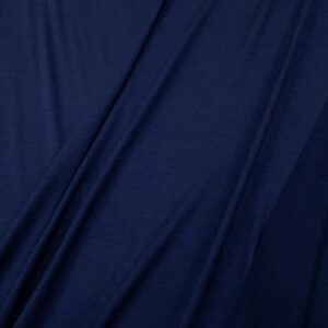 Merino-Jersey dunkelblau