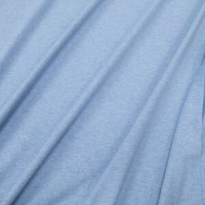 Jersey Maxi Uni hellblau meliert