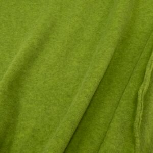 Fleece heavy meliert grasgrün