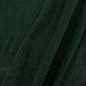 Fleece heavy meliert grün-schwarz