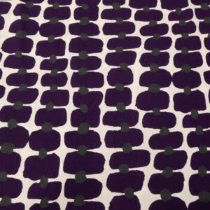 Viskose Punktegirlanden violett