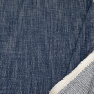 BW Denim weich meliert blau-weiss
