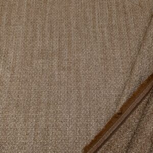 Fischgrat easycare braun-beige