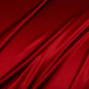 Stoff Seidensatin Tango Red