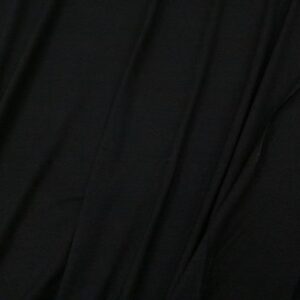 Viskose Jersey uni schwarz