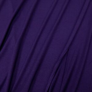 Viskose Jersey uni aubergin