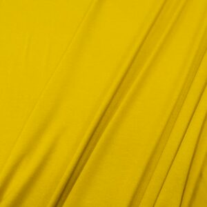 Viskose Jersey uni senfgelb