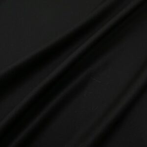 Wolle Kaschmir Streichgarngewebe schwarz