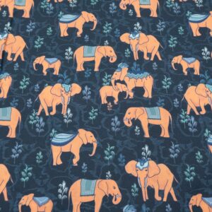 Baumwolle Jaipur Elefanten