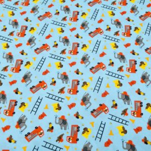 Baumwolle Fire! Fire! Fire! Tiere in der Feuerwehr