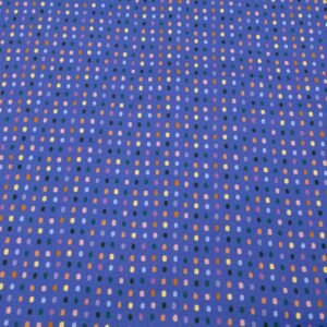 Baumwolle Fern Grove Punktegirlanden violett