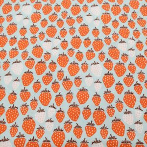 Baumwolle Under the Apple Tree Erdbeeren