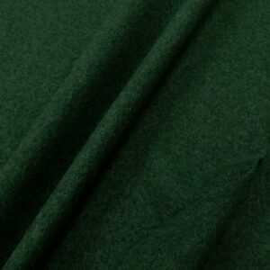 Walkloden Schurwolle dunkelgrün