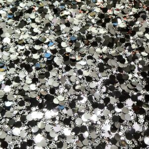 Pailletten silber gross und klein