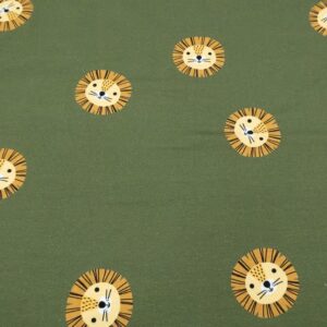 Sweat French Terry grün Sonnenlöwe