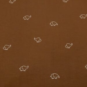 BW Jersey braun Elefanten