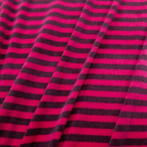 Nicky Streifen pink-aubergin