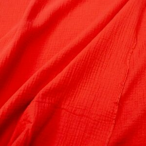 BW Triple Gauze Mousseline Bittersweet Red