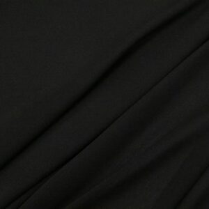 Seide It Krepp schwarz