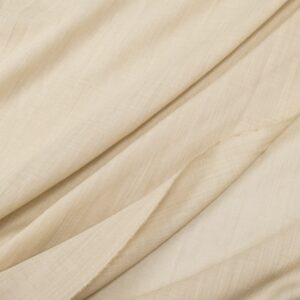 Schurwolle-Seide-Wolle Voile beige