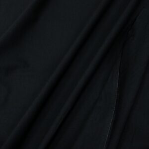 BW-Popeline Organic GOTS schwarz