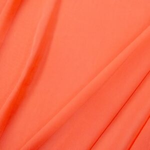 PE Chiffon coral pink