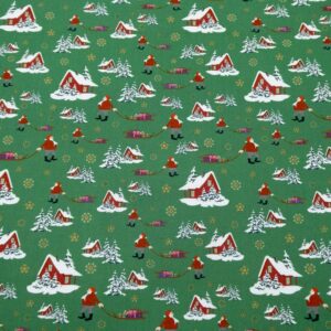 BW X-Mas Eve on green