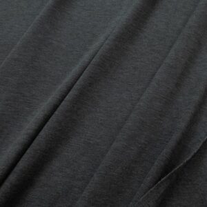 Lyocell Fleece Fanny dunklegrau melange