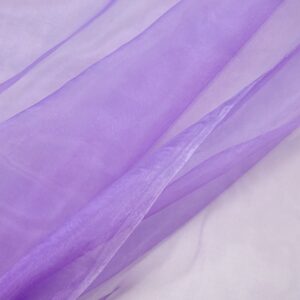 Organza Kunstfaser violett