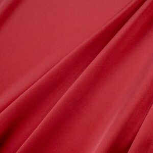Stretchsatin Kunstfaser matt glänzend Jalapeno Rot