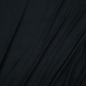 Modal-Schurwolle Jersey schwarz