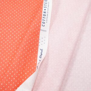 BW Cotton + Steel Basics - Dots - koral