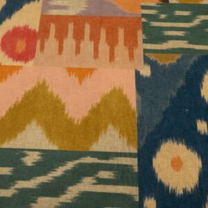 Baumwolle Samt Ikat