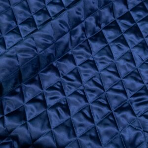 Steppfutter PE uni einseitig blau