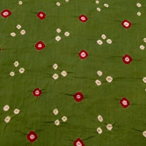 Indian Cotton Bandhani Watermoss